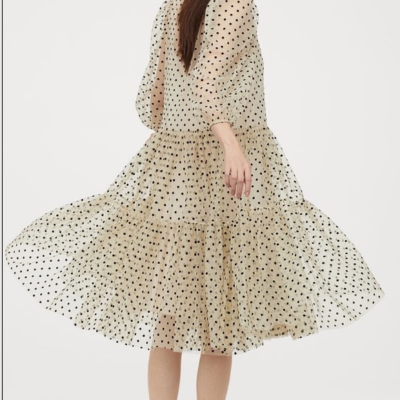 Hu0026M | Dresses | Hm Polka Dot Dress Xs Never Worn With Tags | Poshmark